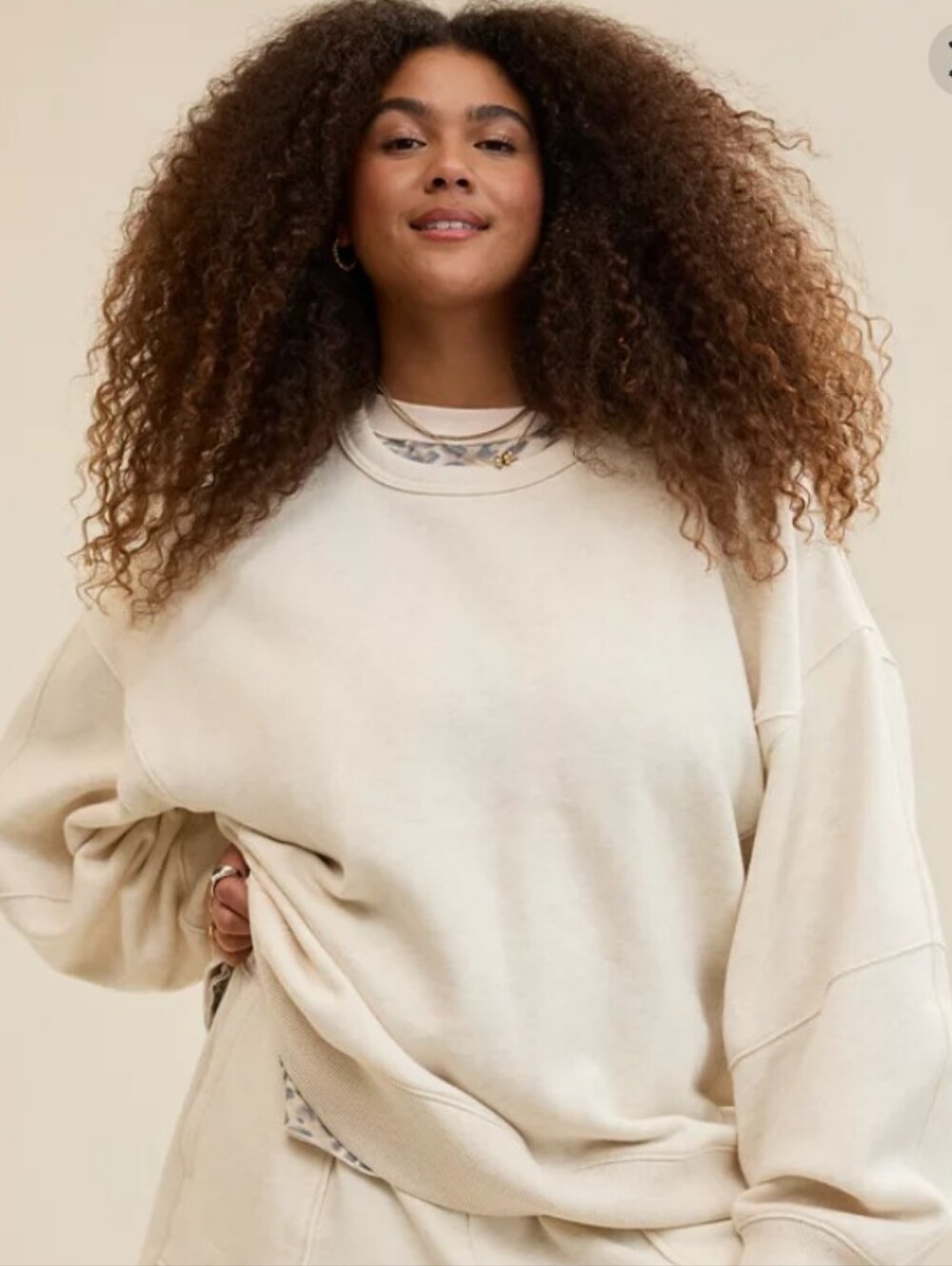 🦄🤠 aerie Oversized Crewneck Sweatshirt